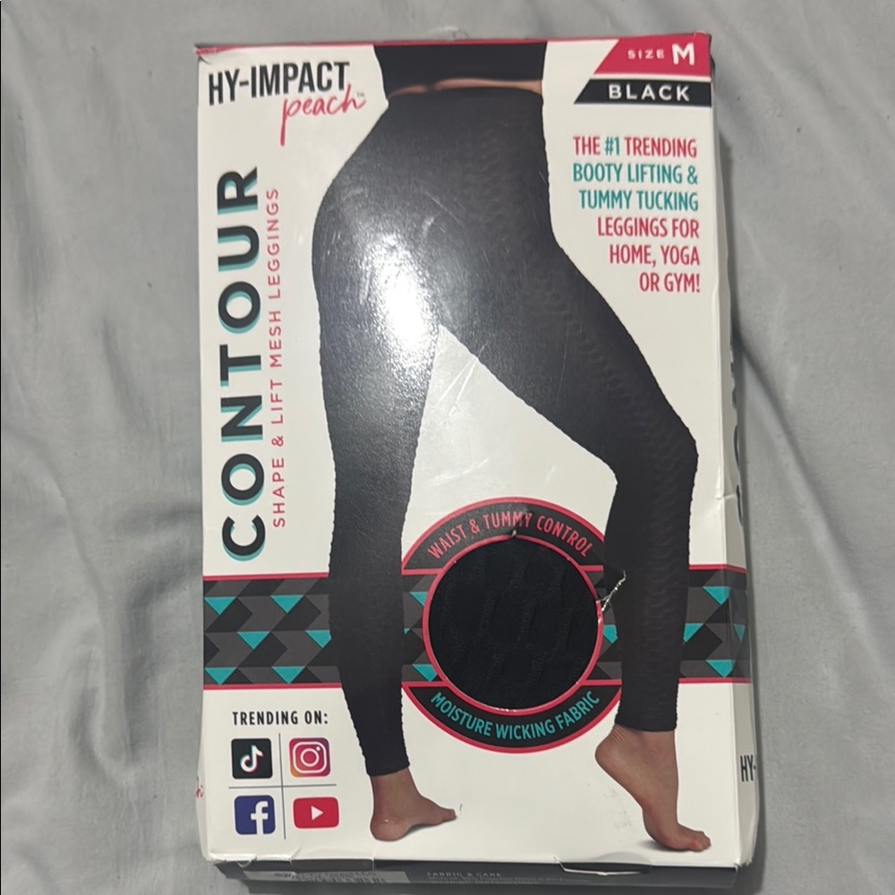 Hy-Impact Black Contour Leggings